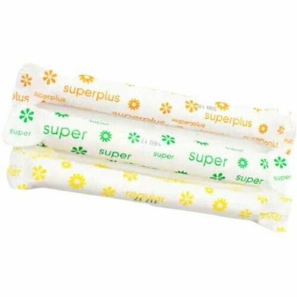 Tampon Tribe Tampons, Organic Cotton, Hypoallergenic, Super, 500PK TTBTAM500S